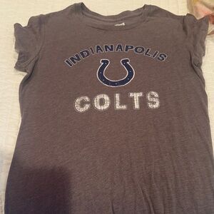 Team Apparel Indianapolis Colts Charcoal Tee